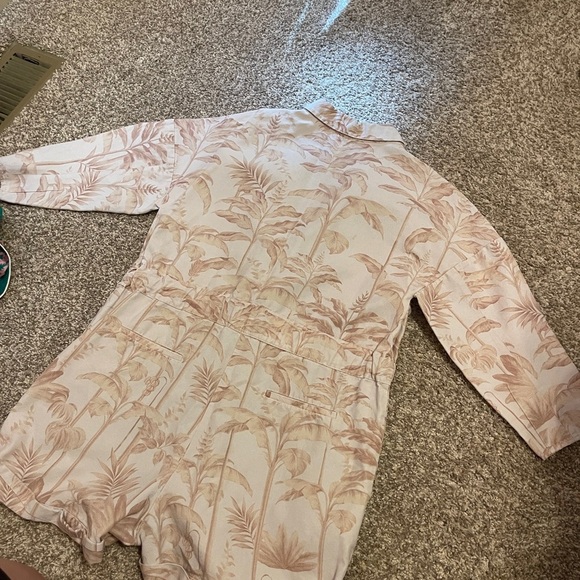 Ted Baker London Riiaana Romper size 2 Collared Button down quiet luxury - Picture 10 of 14